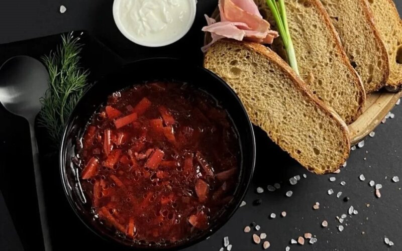 Борщ с говядиной