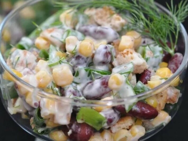 Салат «Фасоль»