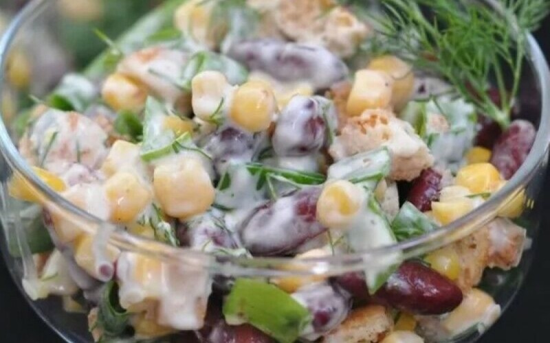 Салат «Фасоль»