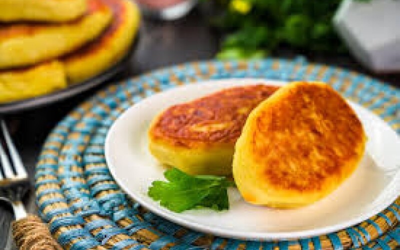 Картофельные зразы с печенью