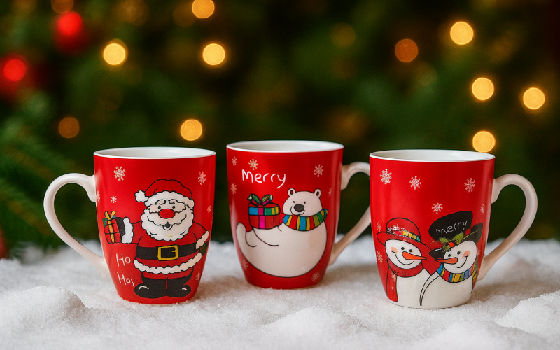 Кружка новогодняя (1 шт)