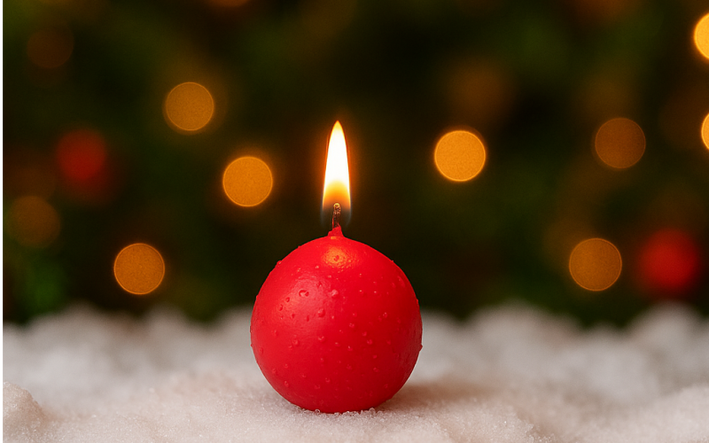 Ароматическая свеча «Шарик»