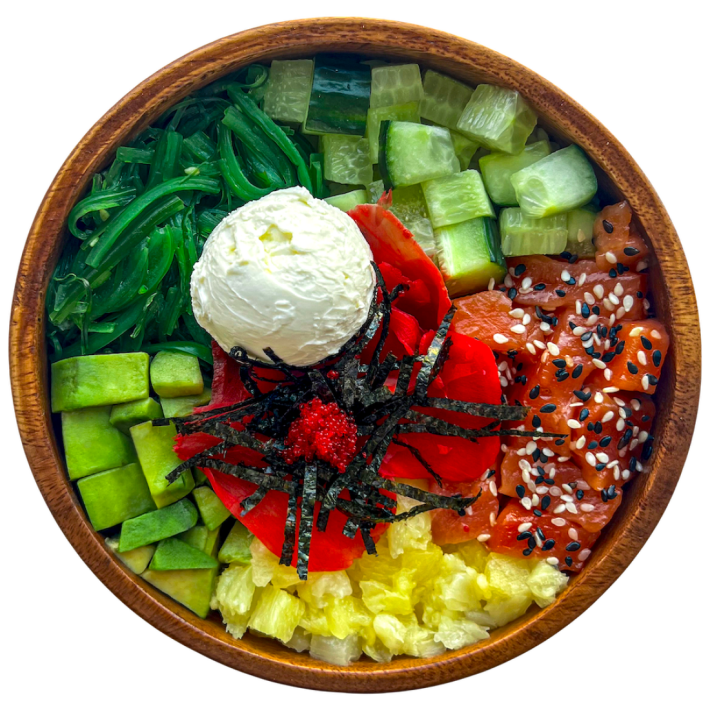 Поке «Филадельфия» с лососем