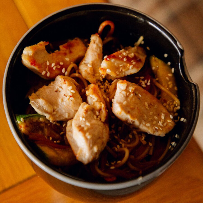 Лапша «Удон» с курицей