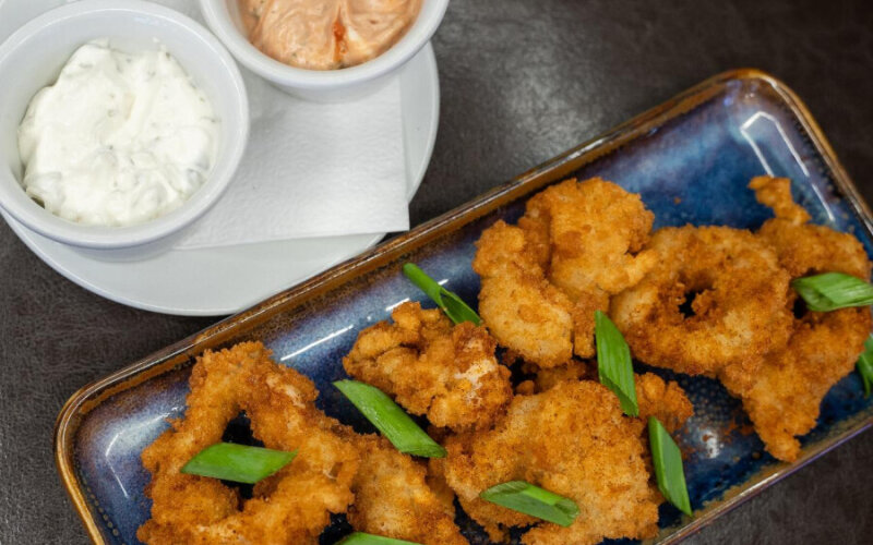 Кольца кальмара в хрустящей панировке