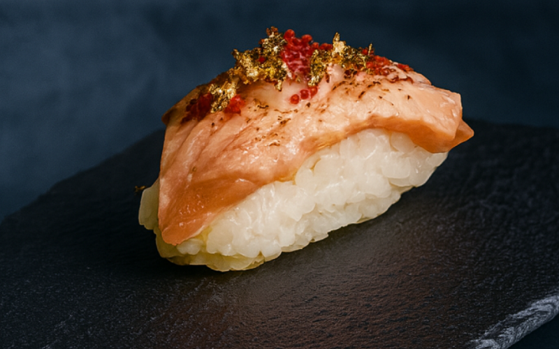 Опалённый голден сяке