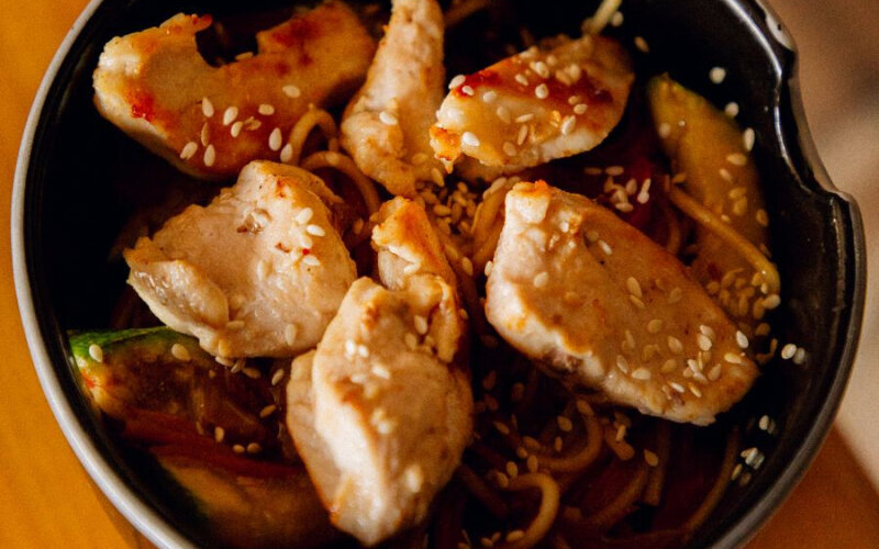 Соба с курицей