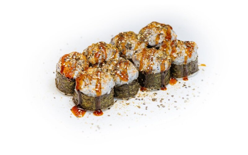 Ролл запеченный с мидиями