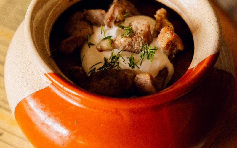 Драники с поджаркой