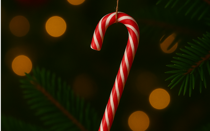 Трость на ёлку