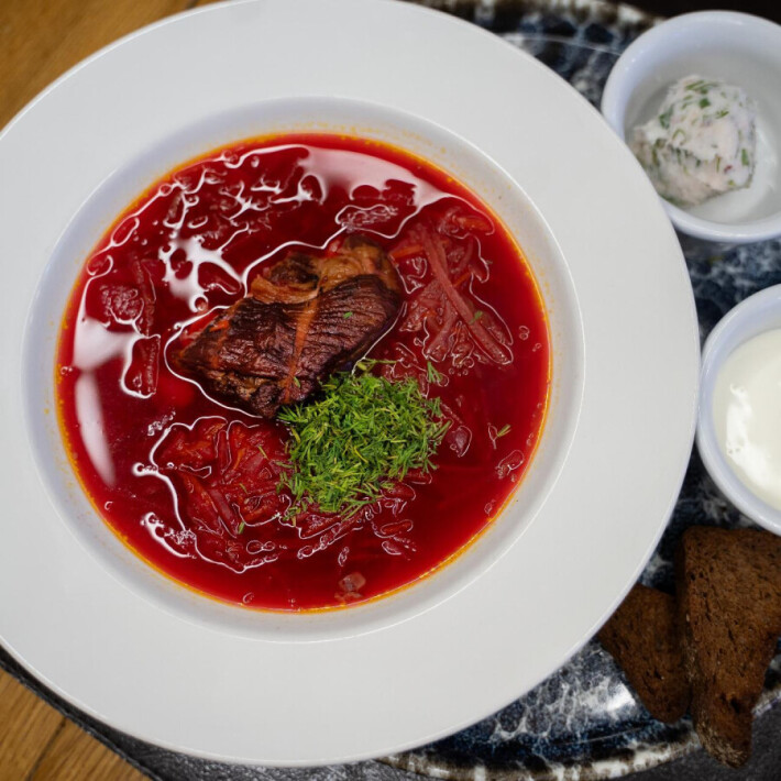 Борщ домашний