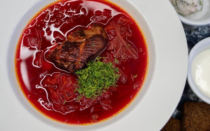 Борщ домашний