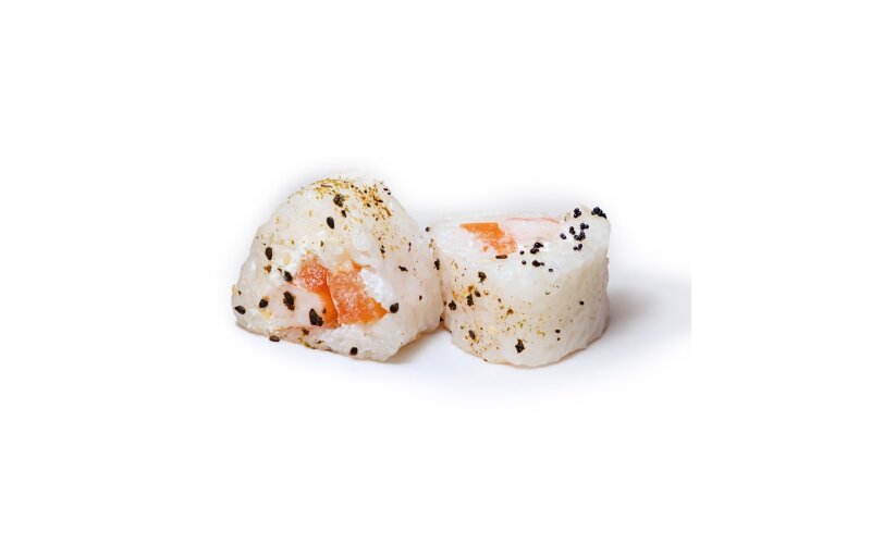 Ролл в рисовой бумаге с креветкой