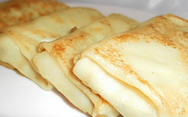 Блин с кокосовой крем-пастой