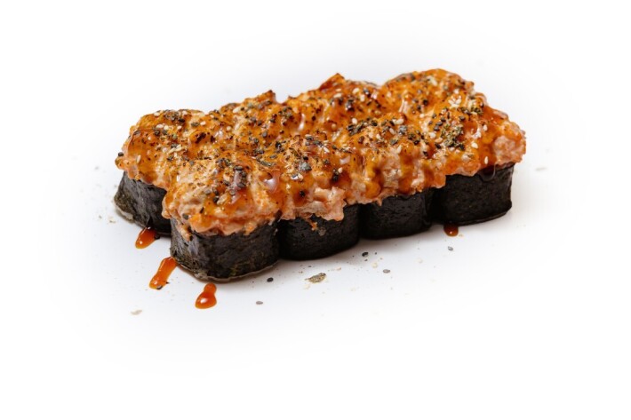 Ролл запеченный с лососем