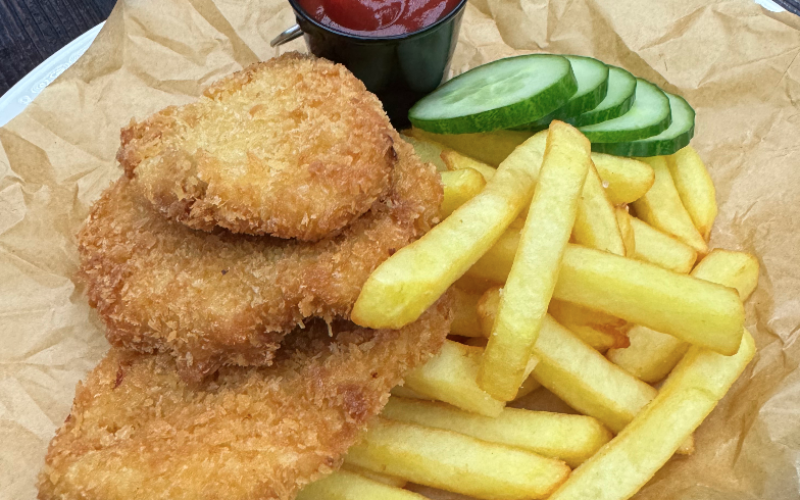 Наггетсы с картофелем фри