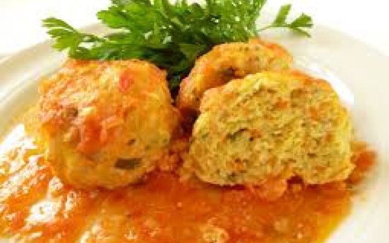 Рыбная тефтеля в соусе