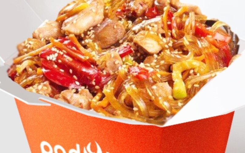 Фунчоза с курицей