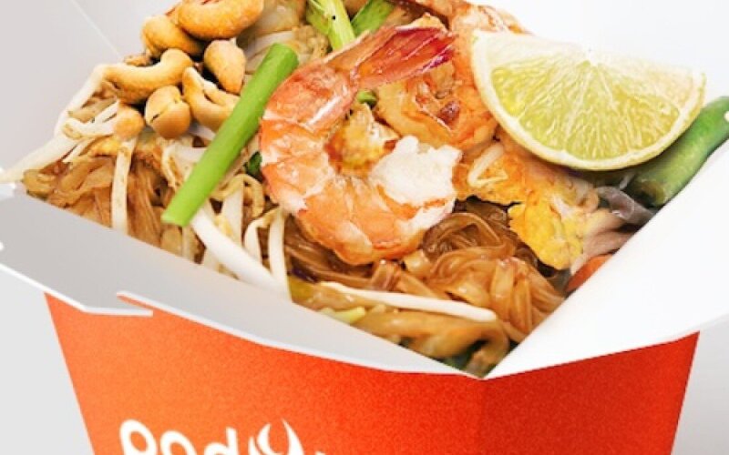 Пад Тай с креветками