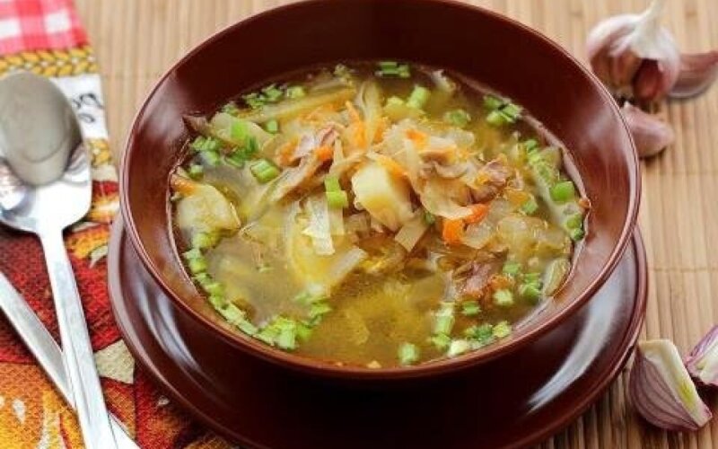 Щи со свежей капусты