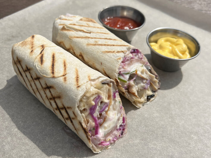 Шаурма «Трюфельный соус, грибы, сыр»