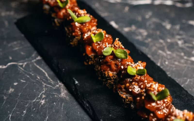 Ролл темпура «Тар-тар форель»