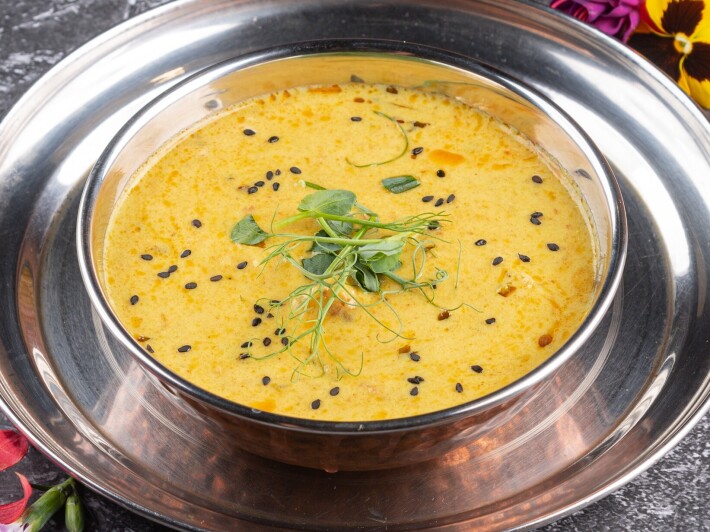 Суп «Карри пакора»