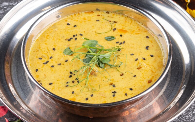 Суп «Карри пакора»