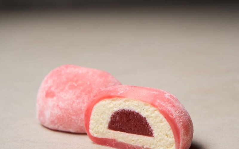 Моти «Ванильный пломбир и клубника»