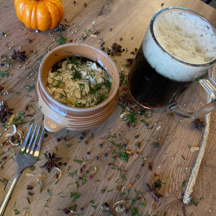 Мачанка с курицей