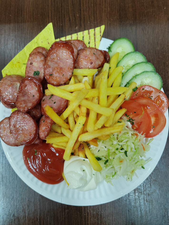 Сэт с колбаской гриль