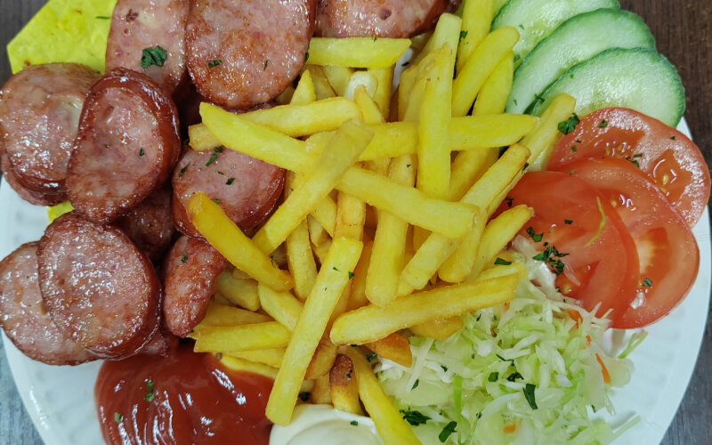 Сэт с колбаской гриль