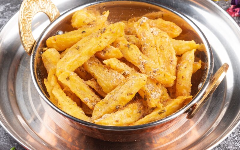 Картофель фри «По-индийски»