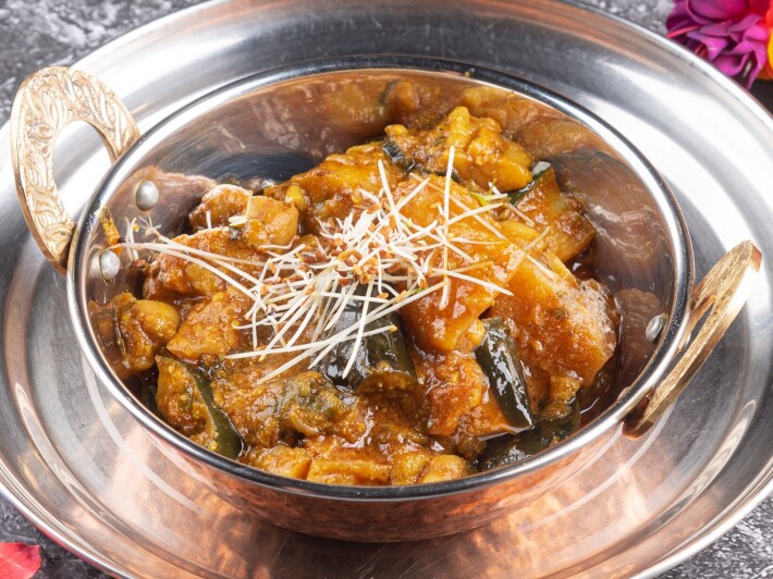 Баклажан сабджи