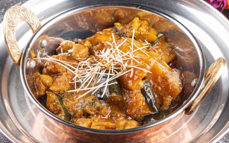 Баклажан сабджи