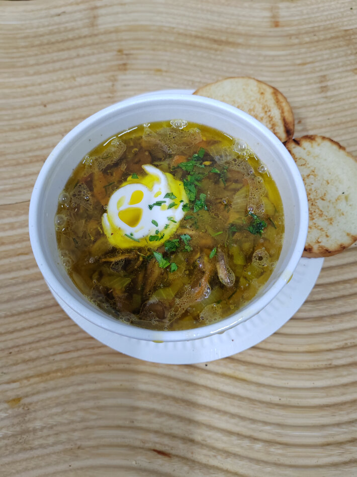 Суп Грибной со сметаной