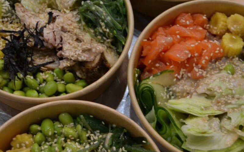 Поке с курицей