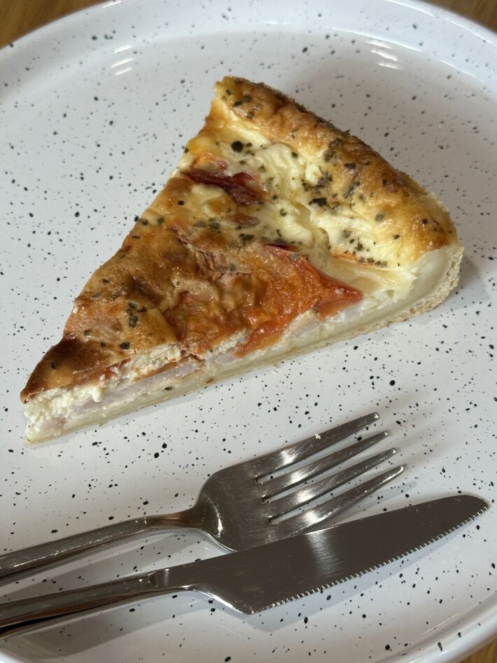 Киш «Ветчина-сыр»