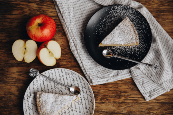 Пирог с яблоком