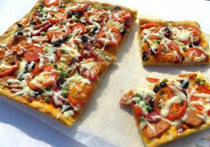Пицца по-домашнему