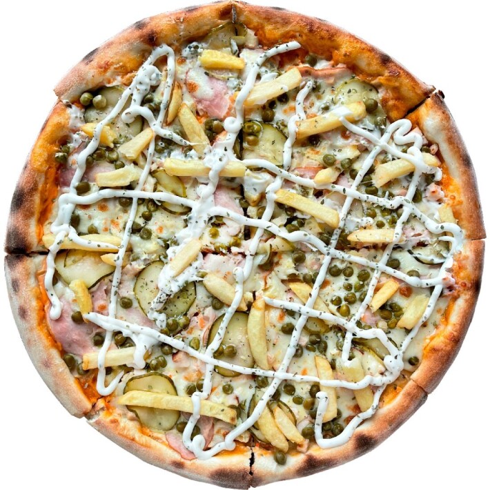 Пицца «Оливье»