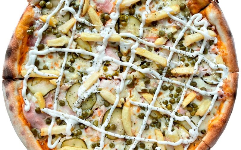 Пицца «Оливье»