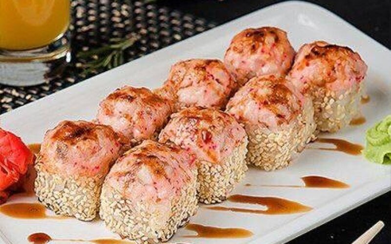 Запечённый ролл «Саи сяке»