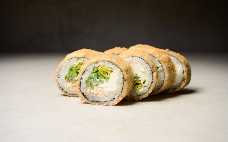 Ролл Темпура с угрем