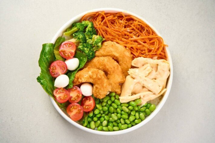 Поке с креветкой