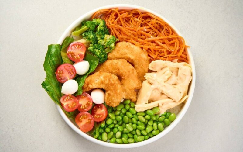 Поке с креветкой