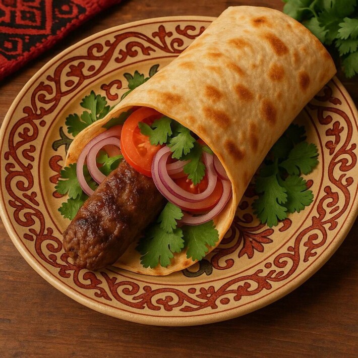 Кебаб в лаваше