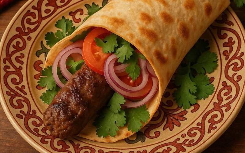 Кебаб в лаваше