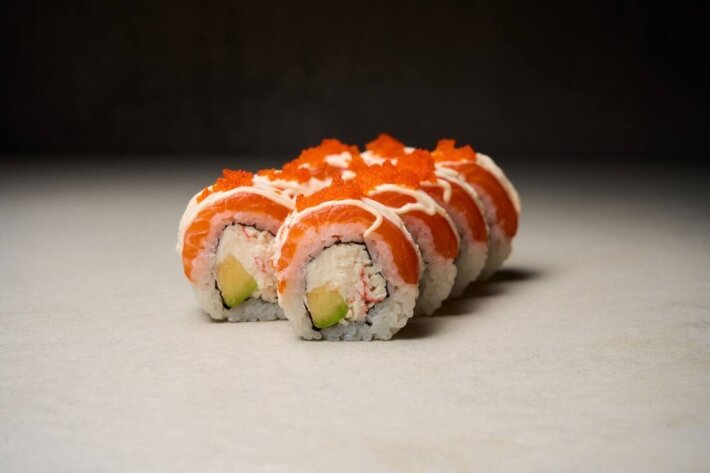 Ролл Краб-Лосось