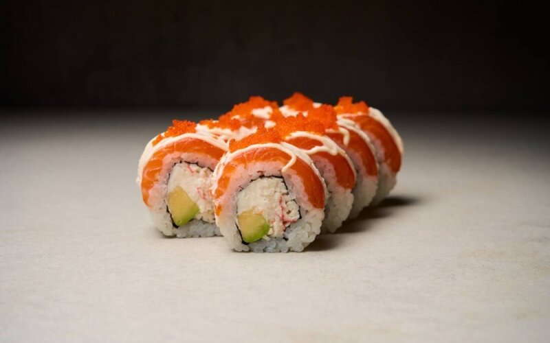 Ролл Краб-Лосось